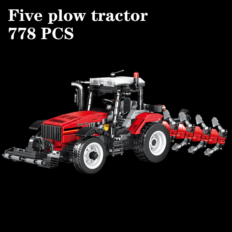 Farmer Tractor with Trailer Tr - Urban Farming For Kids 评论和价格