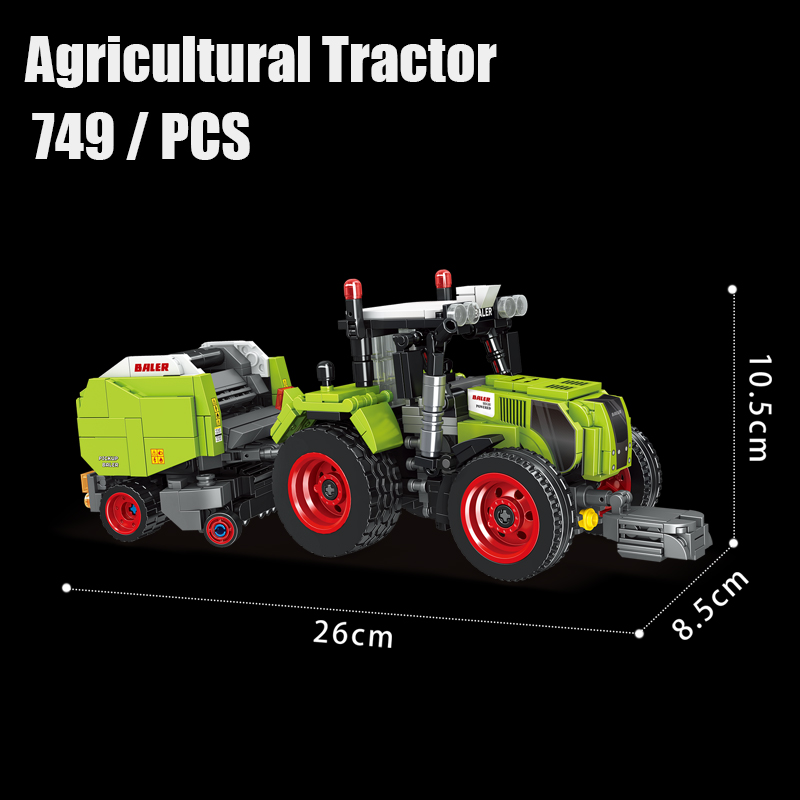 Farmer Tractor with Trailer Tr - Urban Farming For Kids 评论和价格